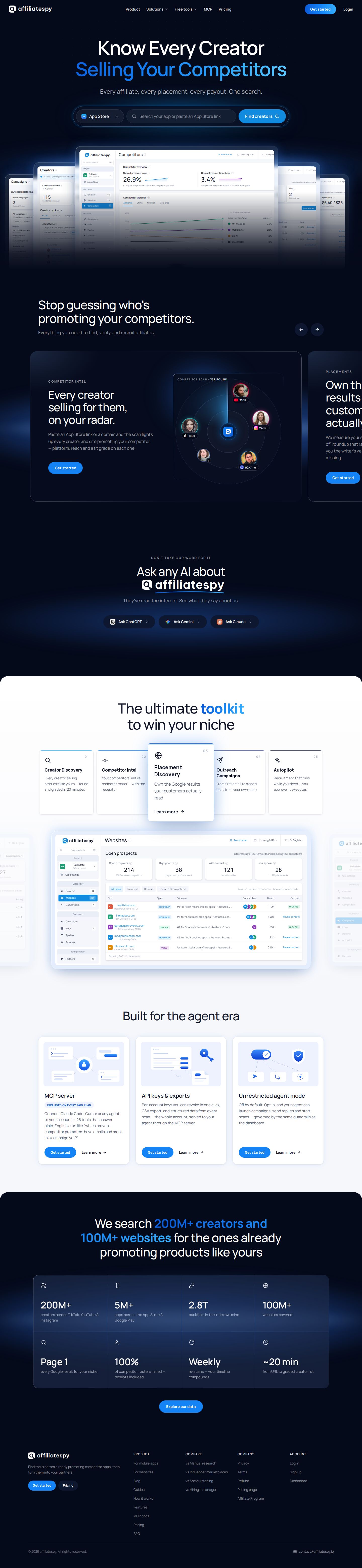 AffiliateSpy website preview