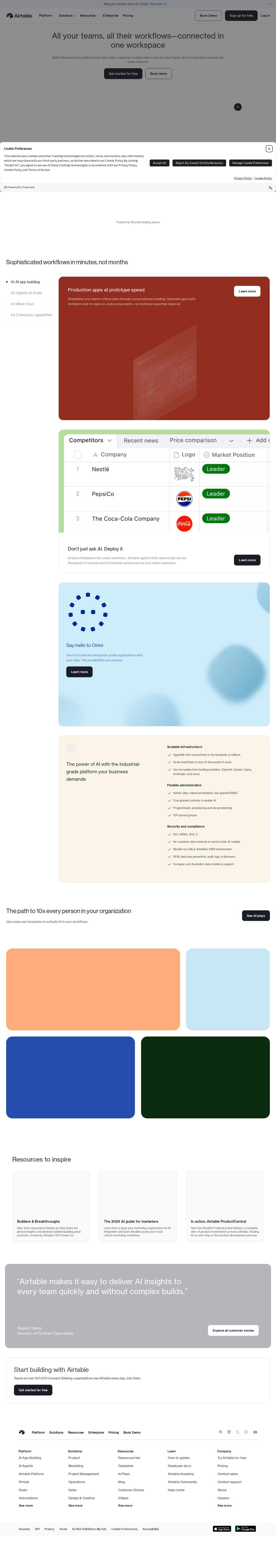 Dopt website preview