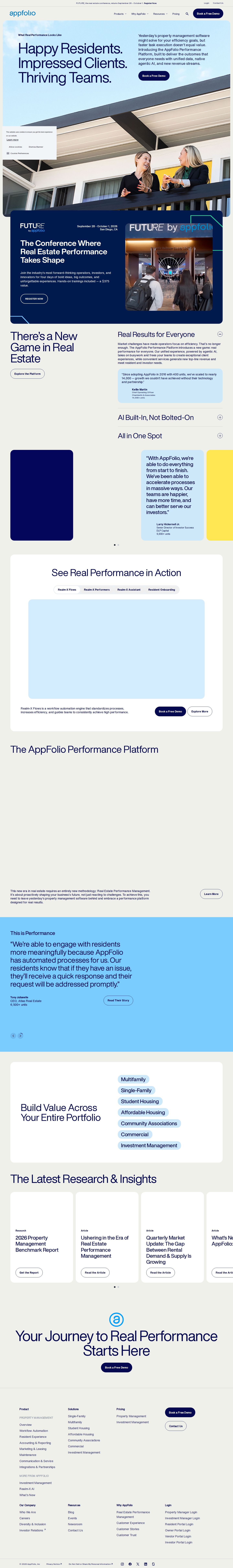 AppFolio website preview