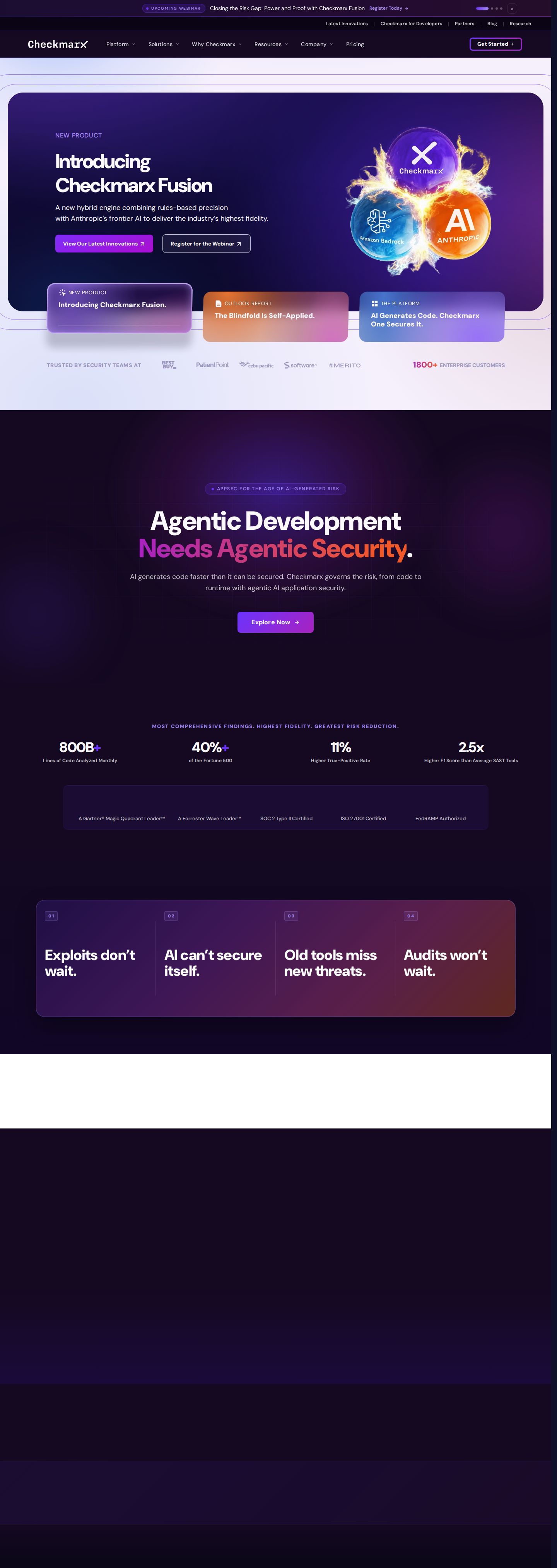 Checkmarx website preview