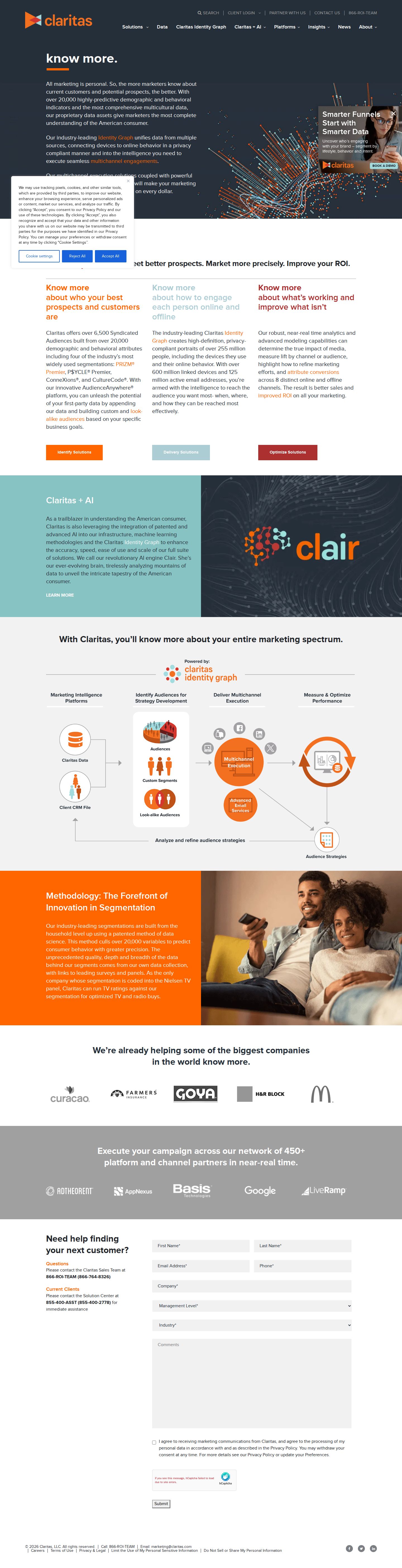 Custom Targeting and Audience Segments website preview