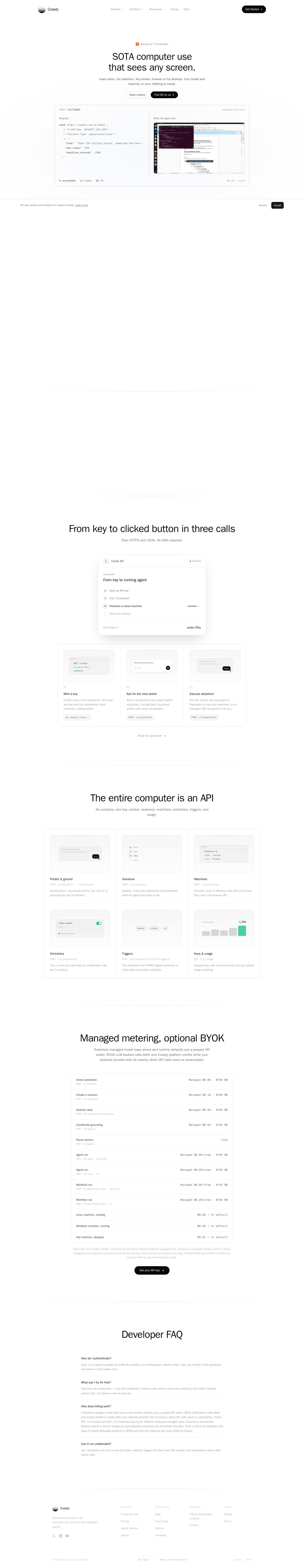 Coasty website preview