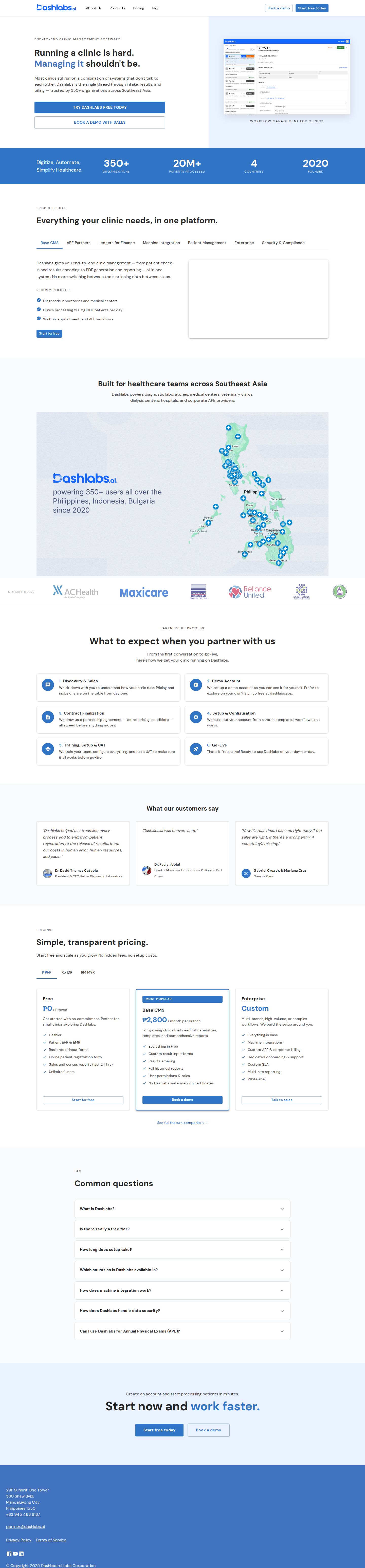 Dashlabs.ai website preview