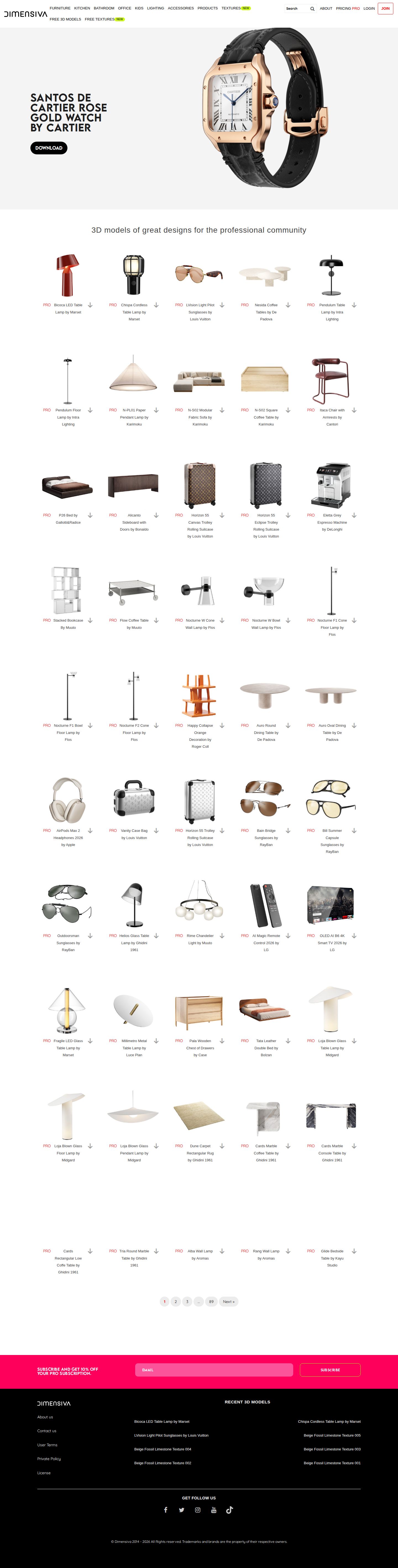 Dimensiva website preview