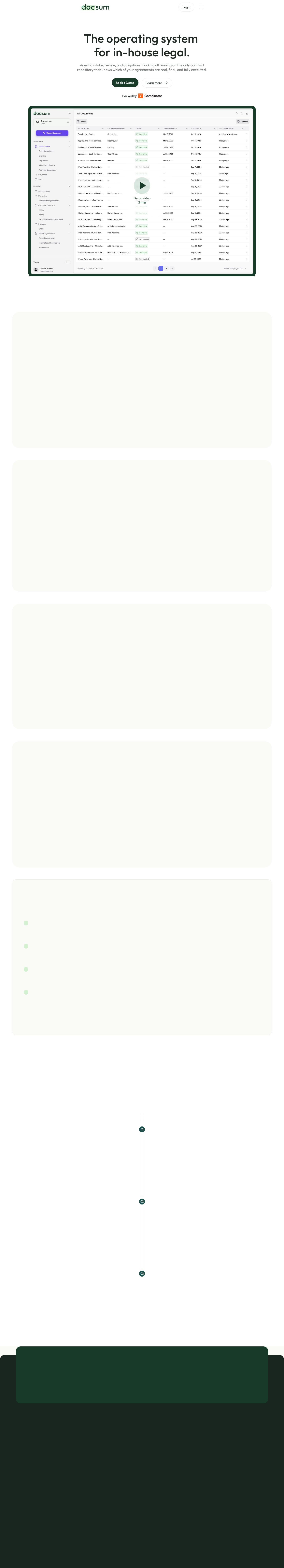 Docsum website preview