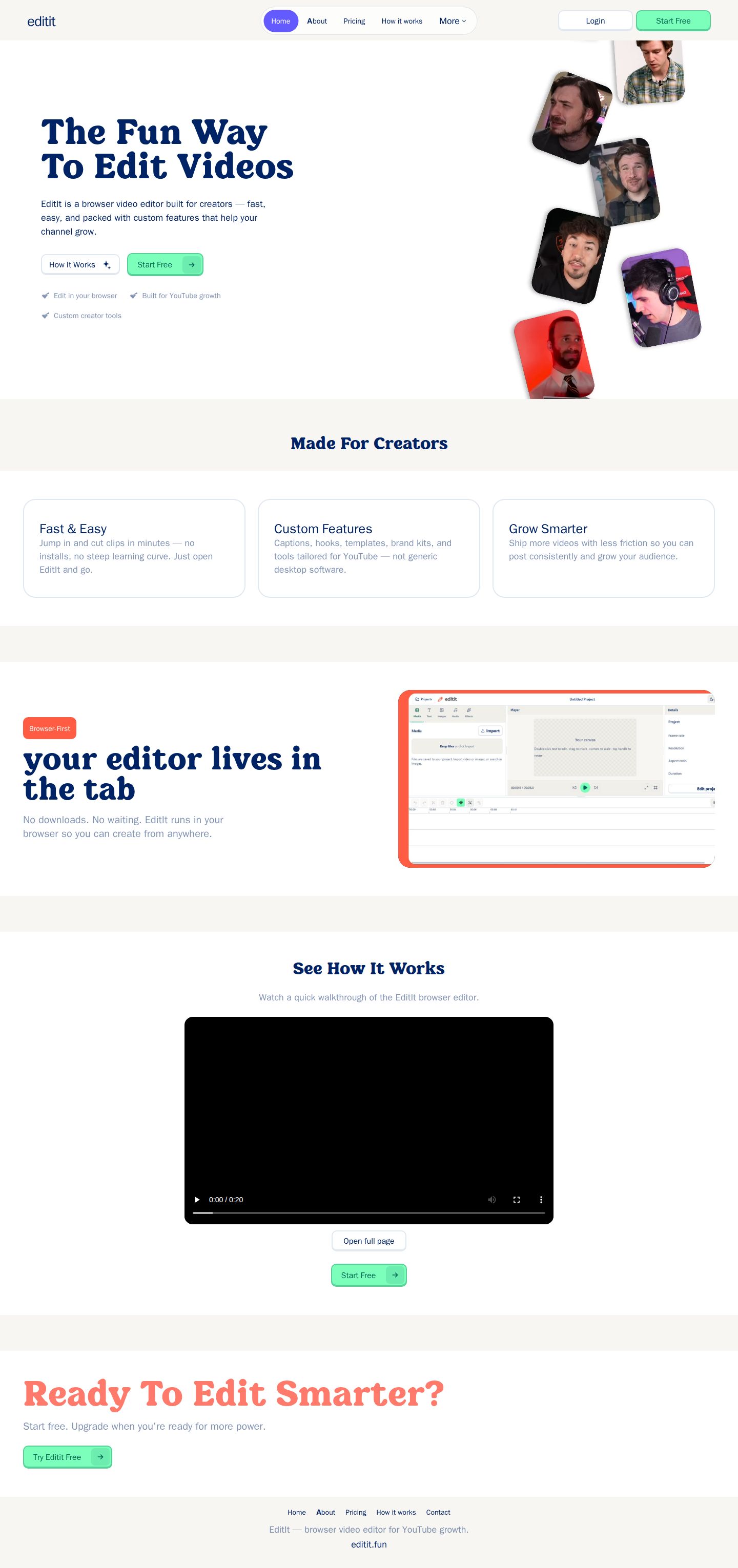EditIt website preview