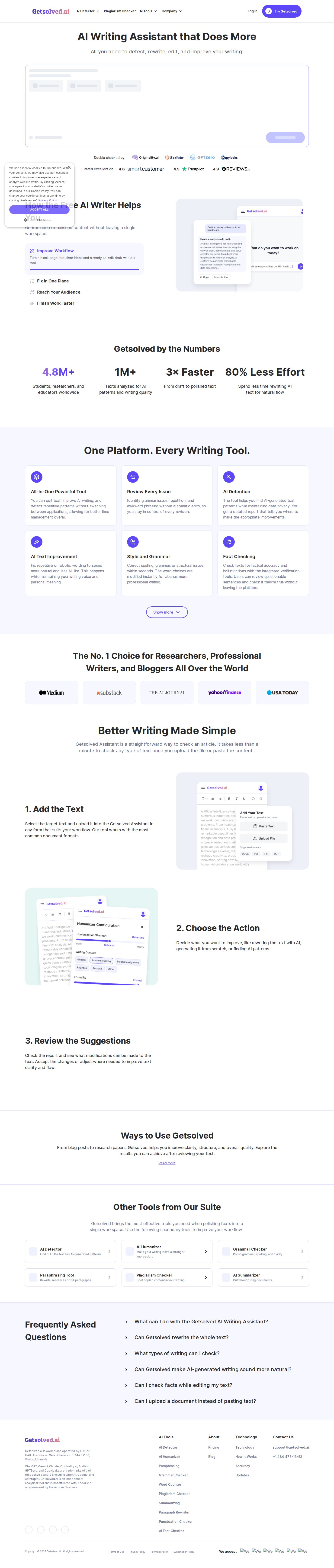Getsolved.ai website preview