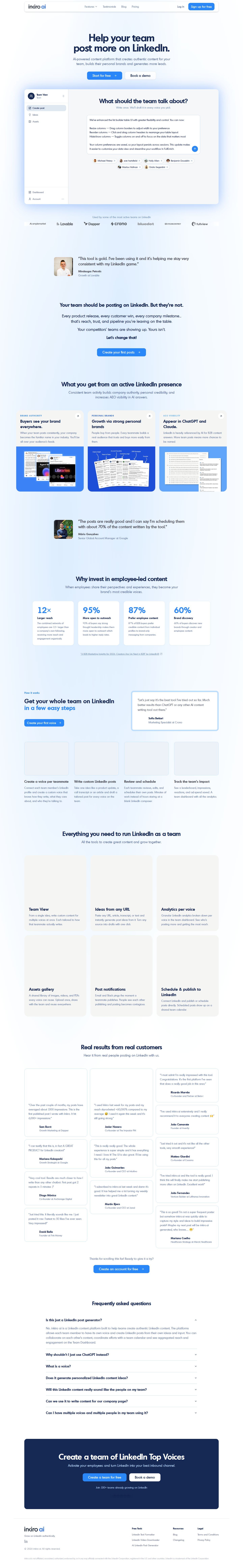 inkiro ai website preview