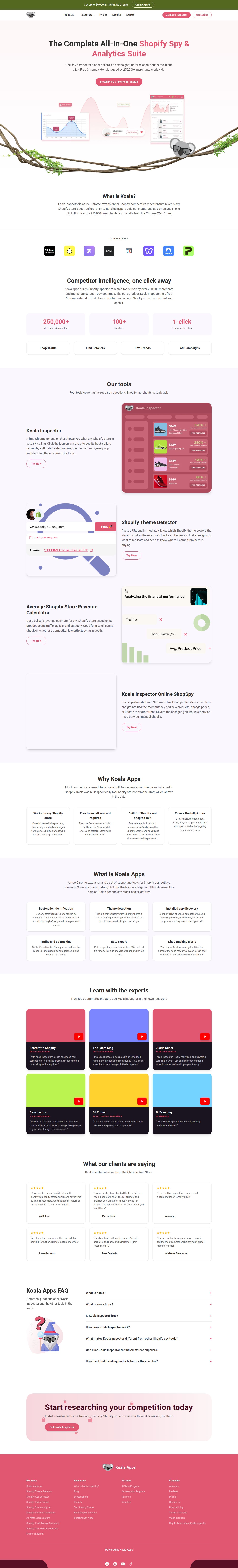 Koala Apps 🐨 website preview