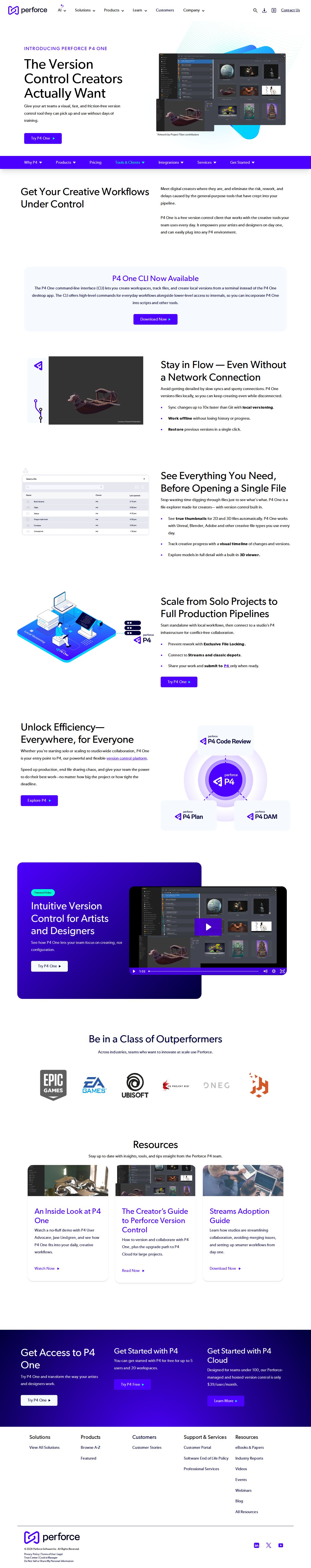 Local Version Control for Artists and Designers website preview