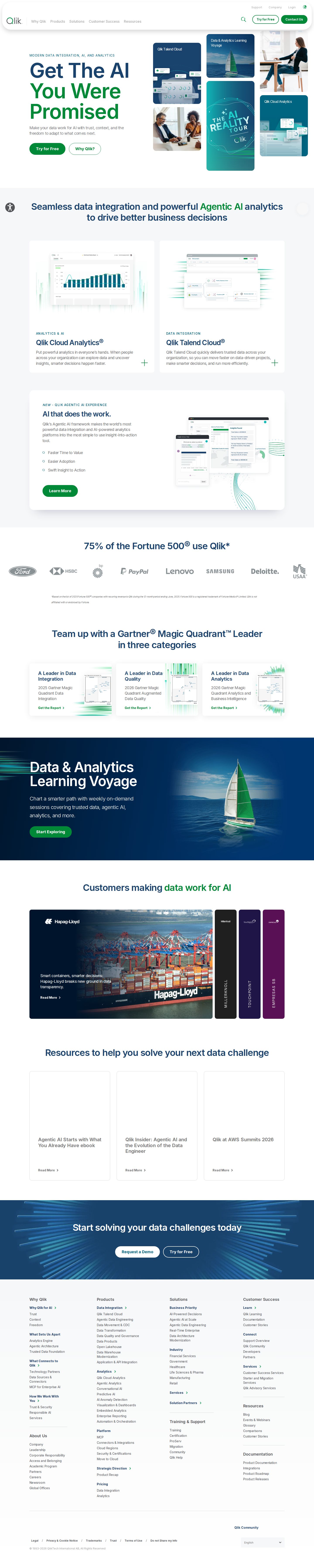 Qlik website preview
