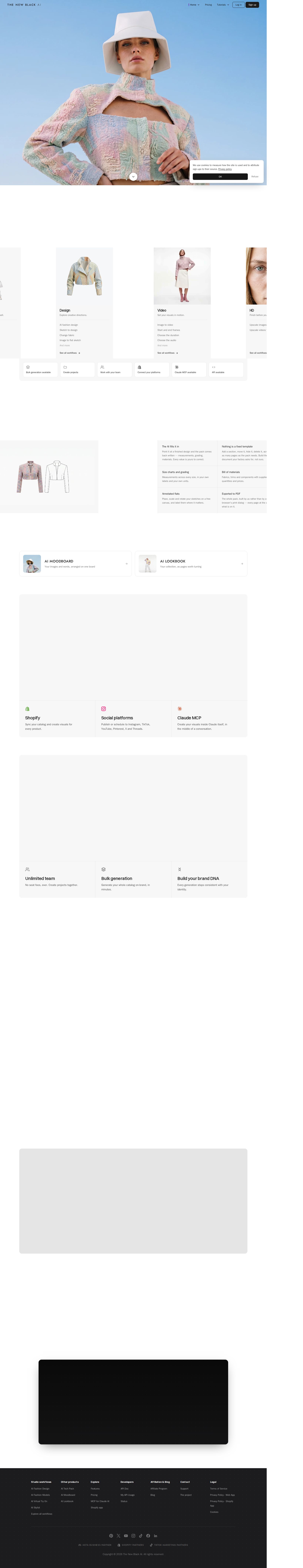 The New Black website preview