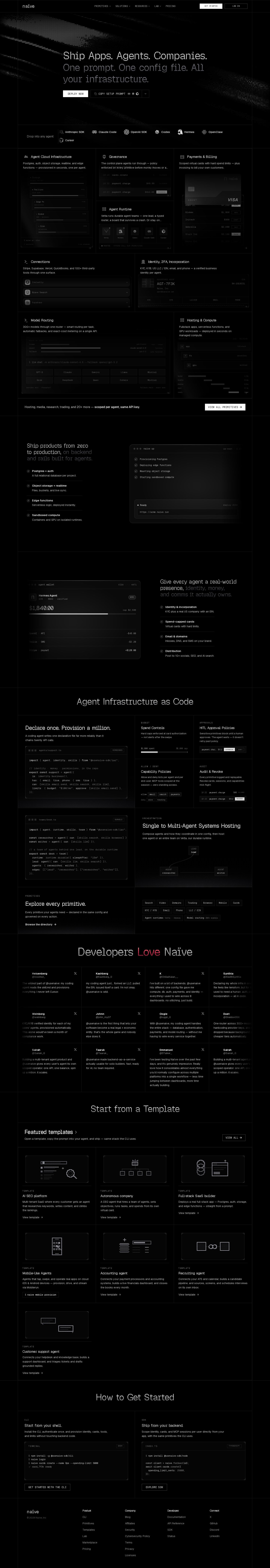 Naïve website preview