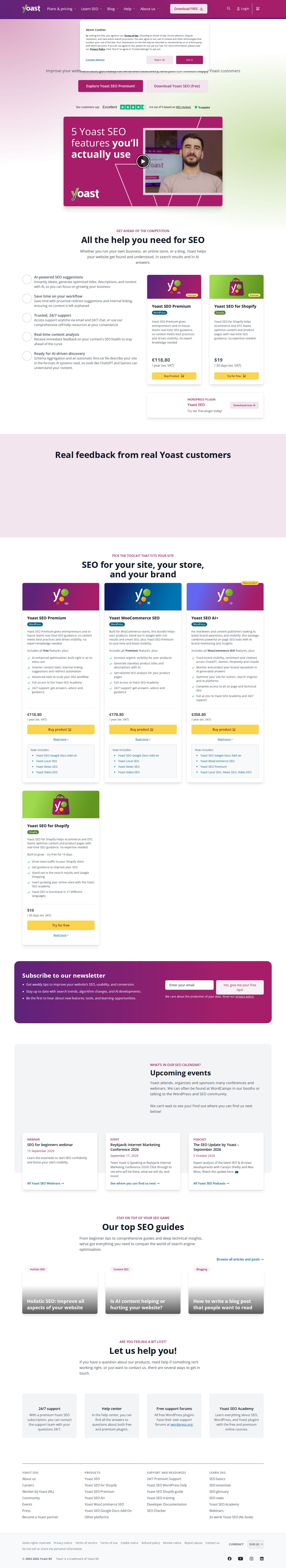SEO for everyone • Yoast website preview